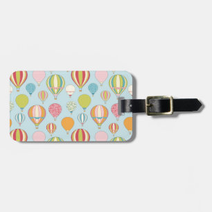 Hot Air Balloon Luggage Tag