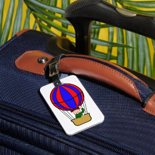 Hot Air Balloon Luggage Tags