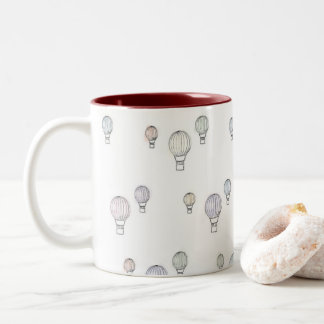 Hot Air Balloon Mug - Colour
