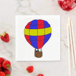Hot Air Balloon Napkin