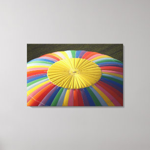 Hot-air Balloon, near Methven, Canterbury 2 Canvas Print