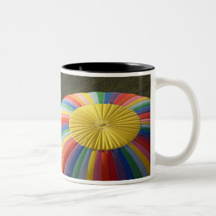Hot-air Balloon, near Methven, Canterbury 2 Two-Tone Coffee Mug