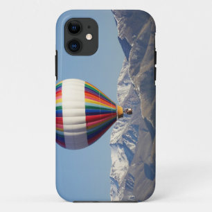 Hot-air Balloon, near Methven, Canterbury iPhone 11 Case