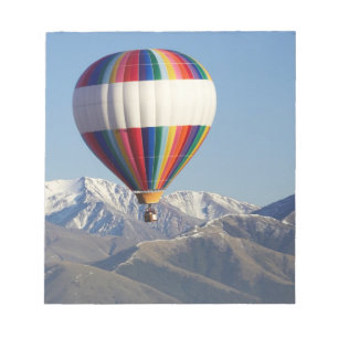 Hot-air Balloon, near Methven, Canterbury Notepad