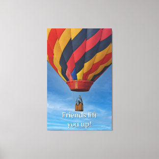Hot Air Balloon on Canvas Print