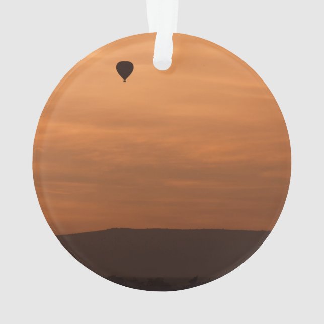 Hot-air balloon ornament (Back)