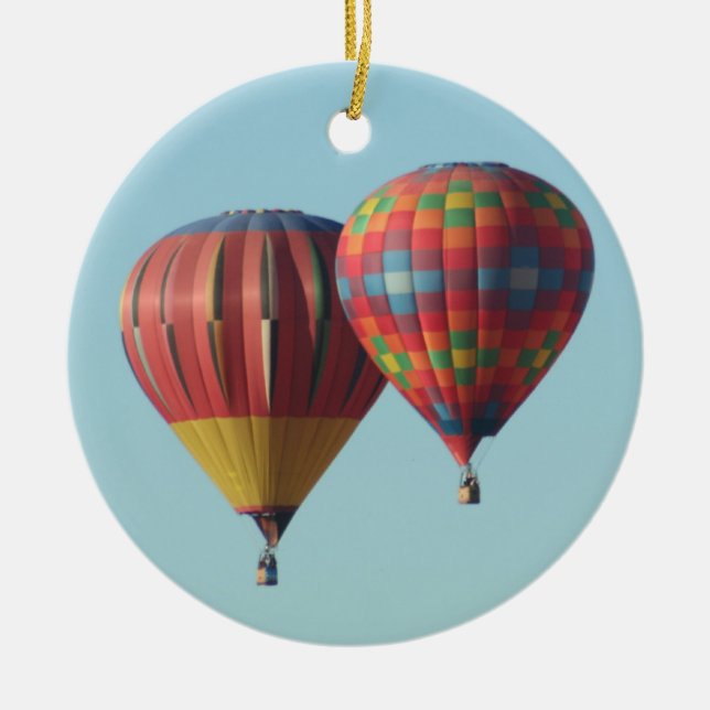 Hot Air Balloon Ornament (Front)