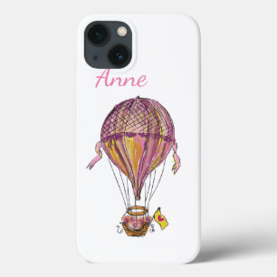Hot Air Balloon  Personalised iPhone 13 Case