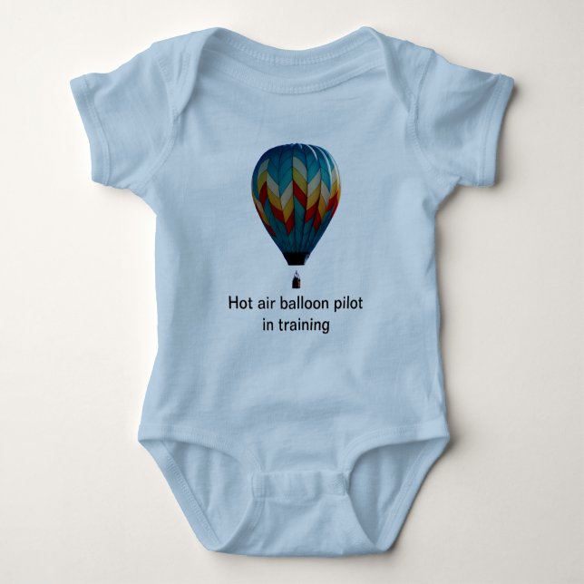 Hot air balloon pilot in training creeper (Front)