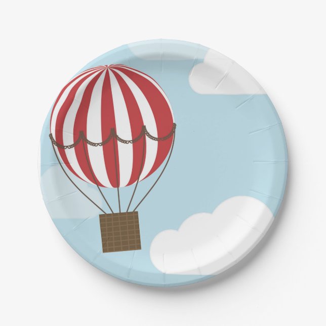 Hot Air Balloon Plate (Front)