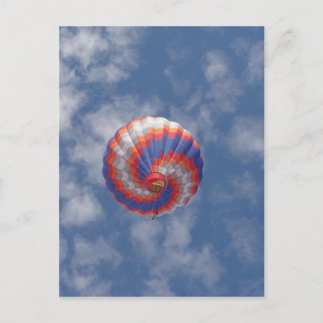 Hot Air Balloon Postcard (Front)