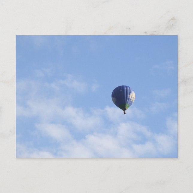 Hot air Balloon Postcard (Front)