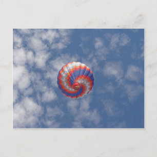 Hot Air Balloon Postcard