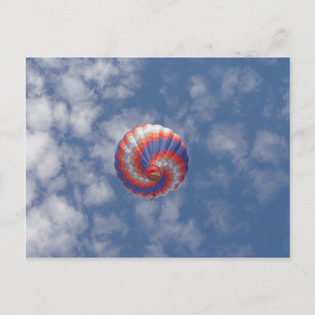 Hot Air Balloon Postcard (Front)