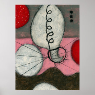 Hot Air Balloon Poster Wall Art