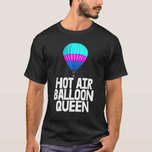 Hot Air Balloon Queen Tees Hot Air Balloon  Women