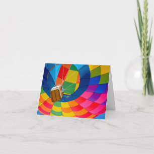 Hot Air Balloon Spectacle Card
