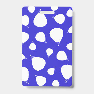 hot air balloon Teacher Hall Pass school colours ID Badge