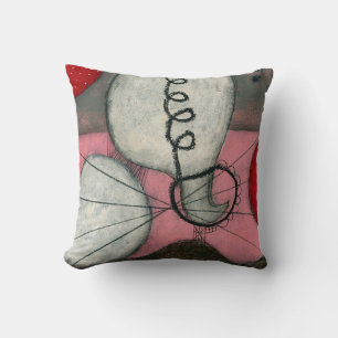 Hot Air Balloon Throw Pillow
