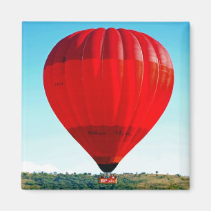 Hot air balloon to celebrate life magnet