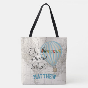 Hot Air Balloon Tote Bag