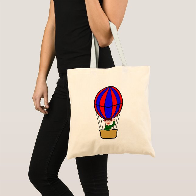 Hot Air Balloon Tote Bag (Creator Uploaded)