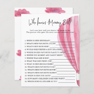 Hot air balloon - Who knows mummy best