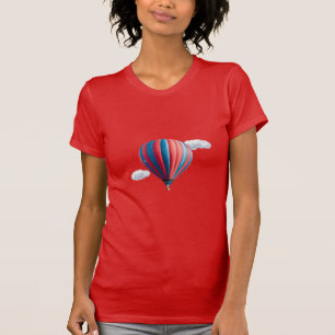 hot air balloon with clouds T-Shirt