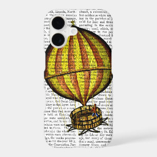Hot Air Balloon Yellow and Red