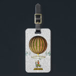 Hot Air Balloon Zephire 2 Luggage Tag<br><div class="desc">Transportation & Travel</div>