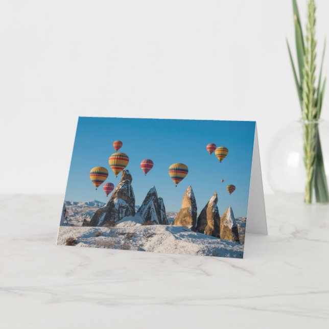Hot Air Ballooning in Cappadocia Card (Front)