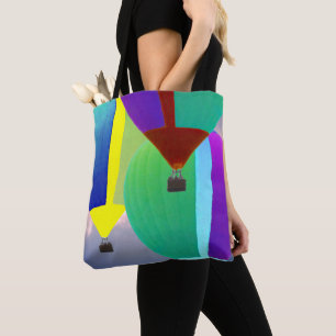 Hot-Air Ballooning Tote Bag