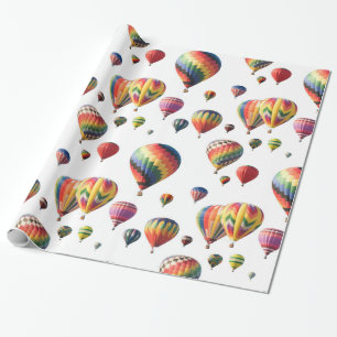 Hot-Air Ballooning Wrapping Paper