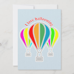 Hot air balloons