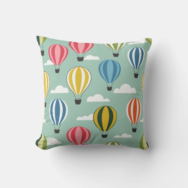 Hot air balloons cushion (Front)