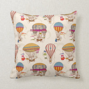 Hot Air Balloons Cushion