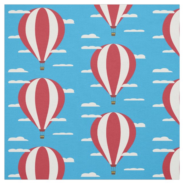 Hot Air Balloons Fabric (Swatch)