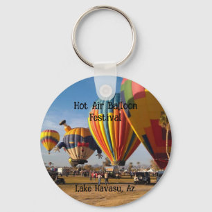 Hot Air Balloons Festival Lake Havasu Key Ring