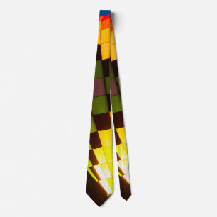 Hot Air Balloons Glow Neck Tie