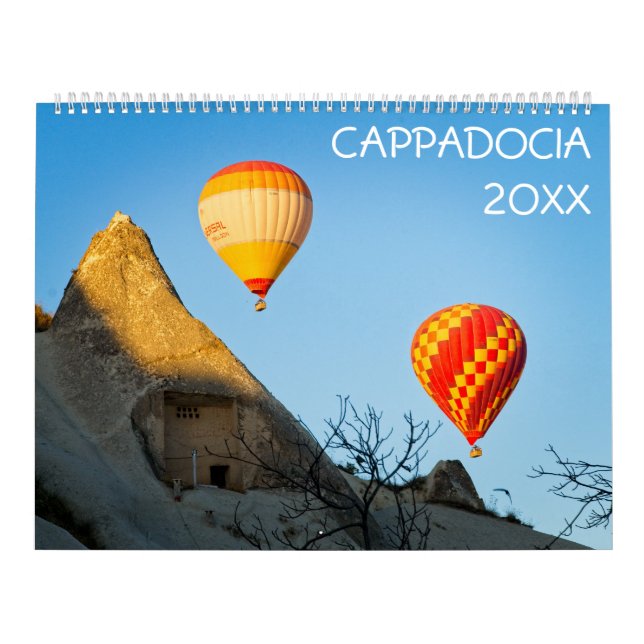 Hot air balloons in Cappadocia wall calendar (Cover)