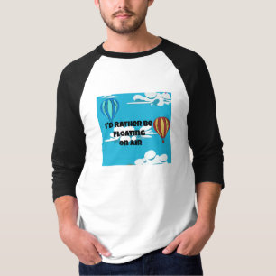 Hot-Air Balloons in the Sky on a T-shirt