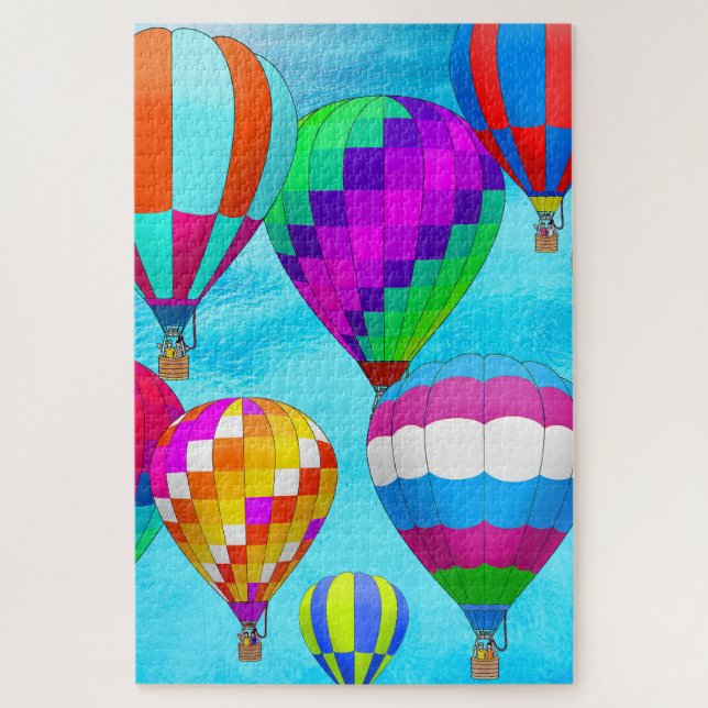 Hot Air Balloons Jigsaw Puzzle (Vertical)