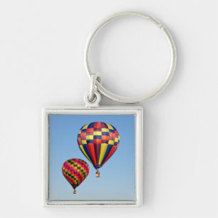 Hot Air Balloons Key Ring