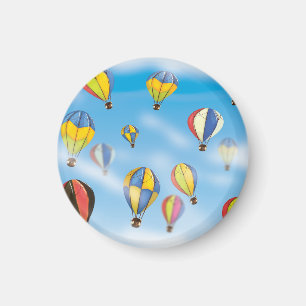 Hot Air Balloons Magnet