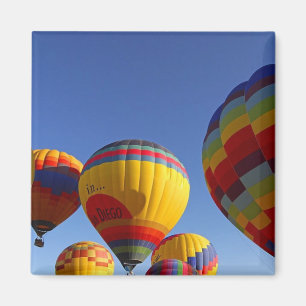 hot air balloons magnet