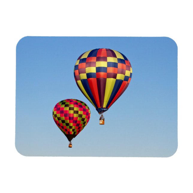 Hot Air Balloons Magnet (Horizontal)