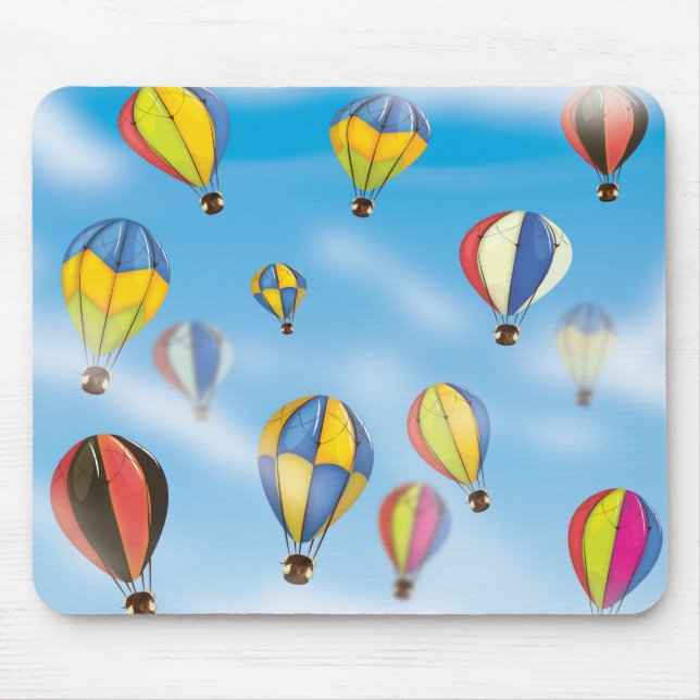 Hot Air Balloons Mouse Mat (Front)