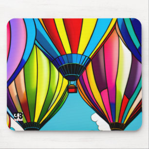 Hot Air Balloons Mouse Mat
