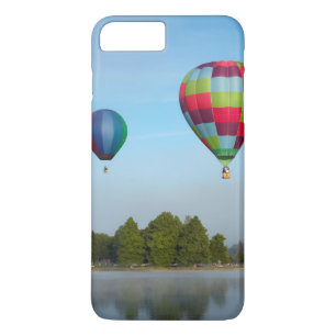 Hot air balloons over a lake,  NZ iPhone 8 Plus/7 Plus Case