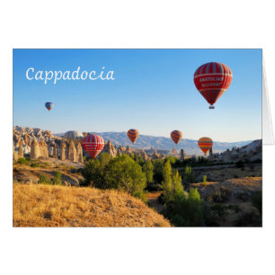 Hot air balloons over Cappadocia